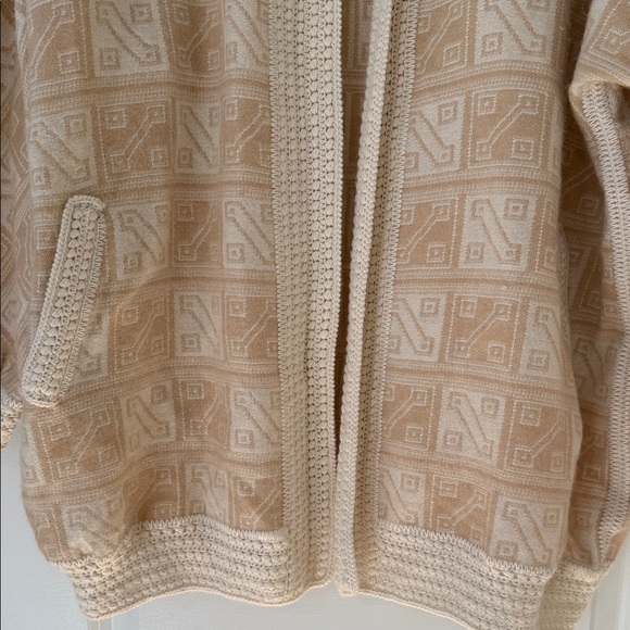 Andean Sun Geometric Open-Front Cardigan by - Picture 6 of 12